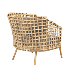 Brianna Rattan Accent Chair - Our Boat House