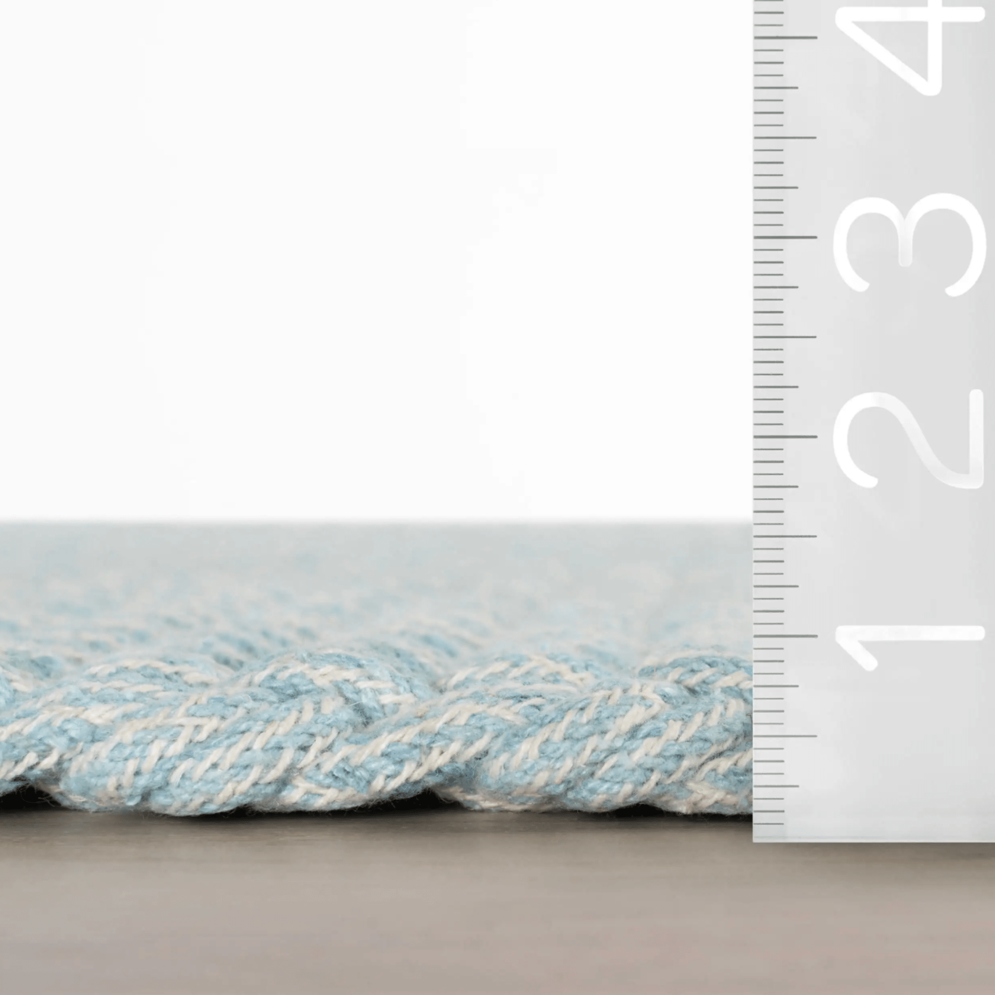 Bridges Rope Rug - Light Blue - Our Boat House