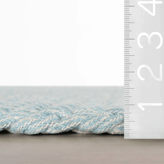 Bridges Rope Rug - Light Blue - Our Boat House