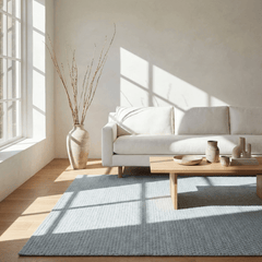 Bridges Rope Rug - Light Blue - Our Boat House