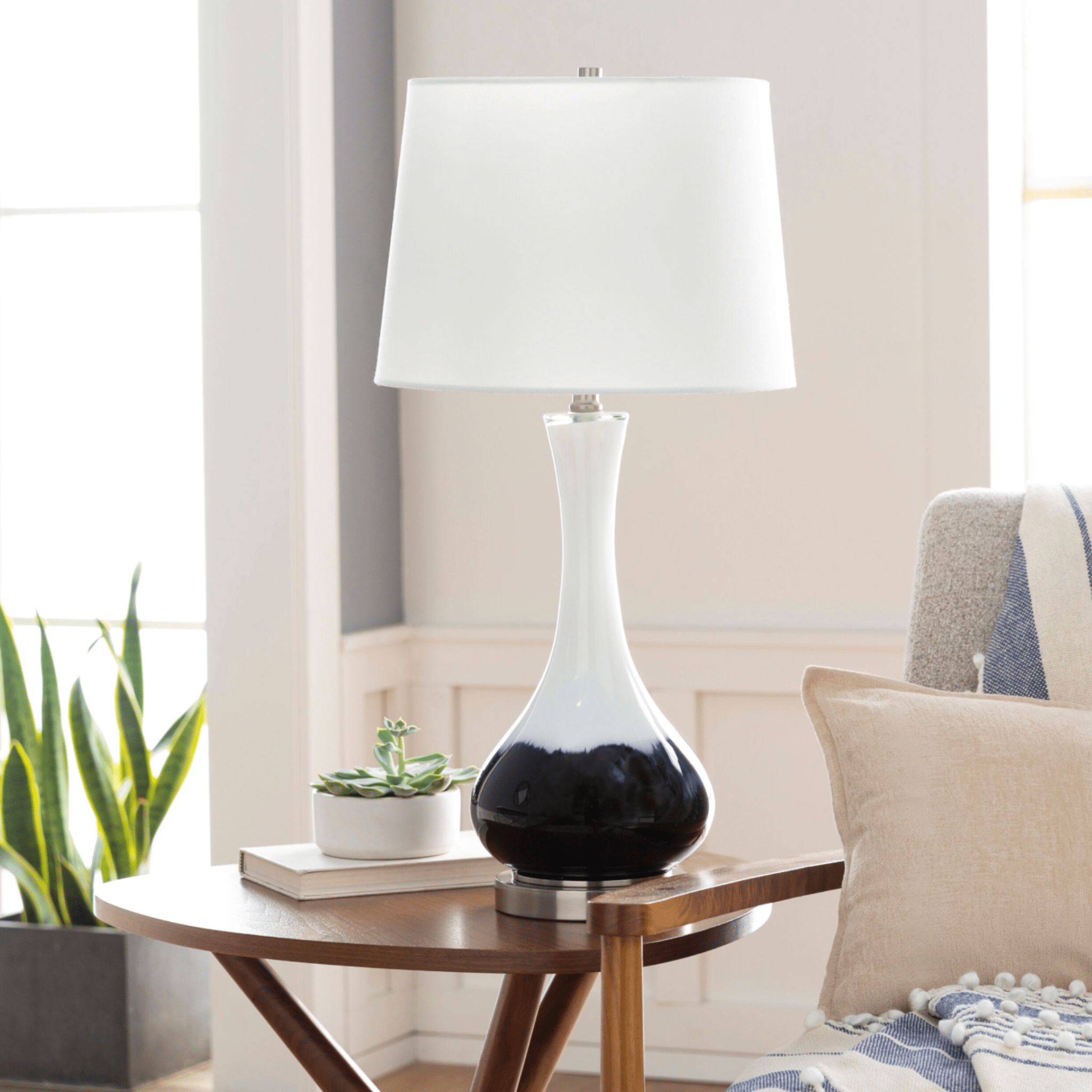 Brighton Ombre Lamp - coastal inspired home furnishing lifestyle
