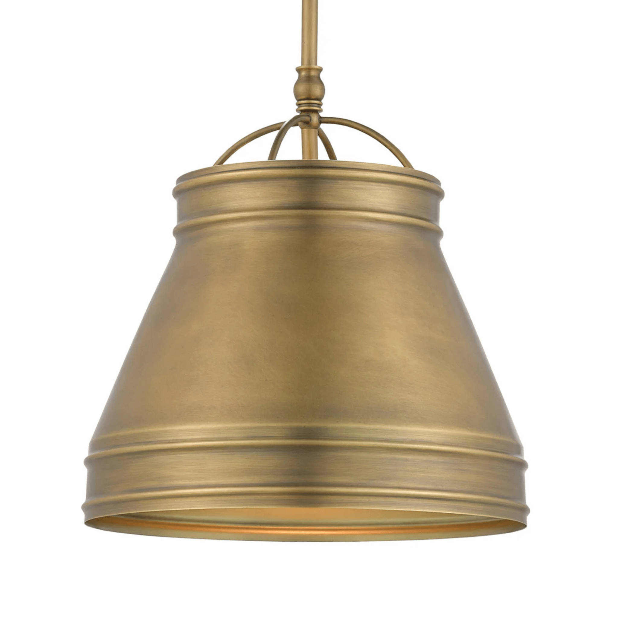 Cadley Island Pendant - Antique Brass - Our Boat House