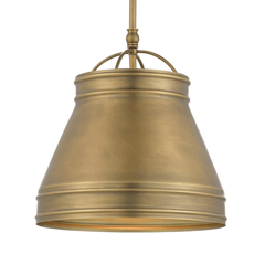 Cadley Island Pendant - Antique Brass - Our Boat House