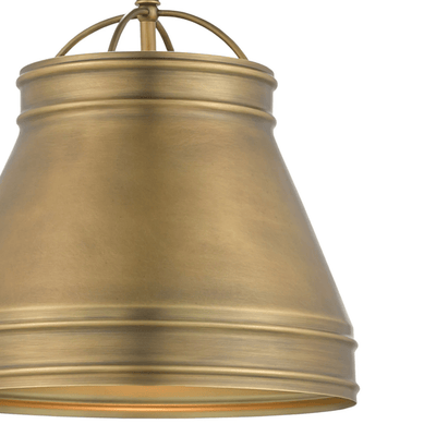 Cadley Island Pendant - Antique Brass - Our Boat House
