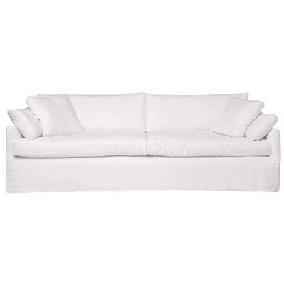 Caicos 96in Slipcovered Sofa - Our Boat House