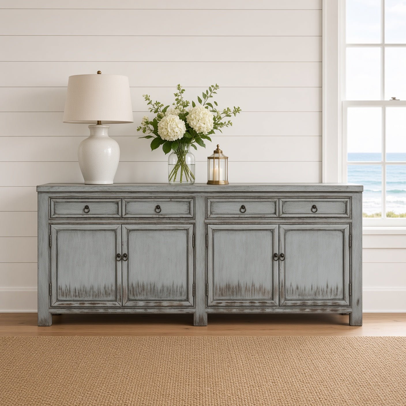 Cannes Sideboard - Grey - Our Boat House