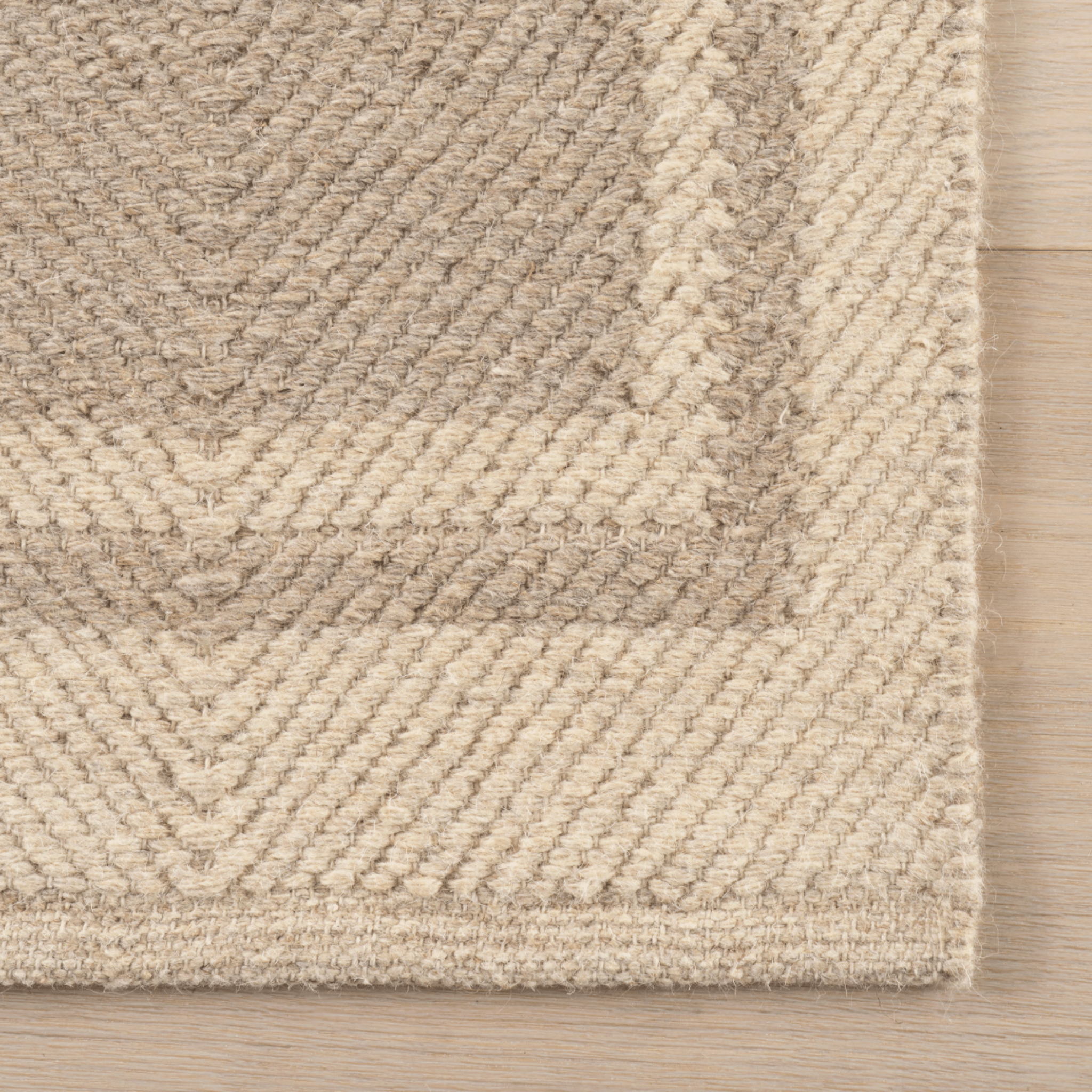 Canon Bordered Cozy Wool Rug - Our Boat House