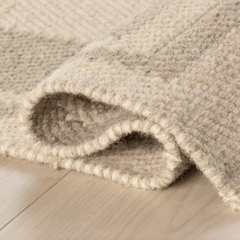 Canon Bordered Cozy Wool Rug - Our Boat House