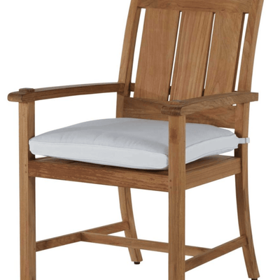 Cape Cod Dining Arm Chair - Natural Teak - Our Boat House