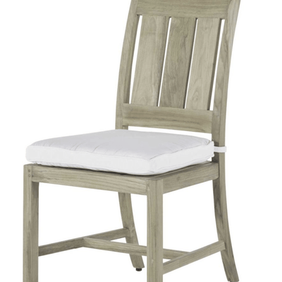 Cape Cod Dining Side Chair - Oyster Teak - Our Boat House