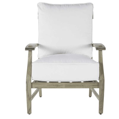 Cape Cod Lounge Chair - Oyster Teak - Our Boat House