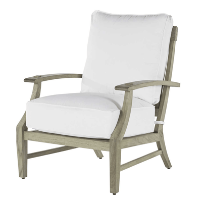 Cape Cod Lounge Chair - Oyster Teak - Our Boat House