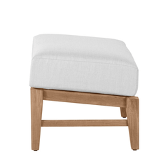 Cape Cod Ottoman - Natural Teak - Our Boat House