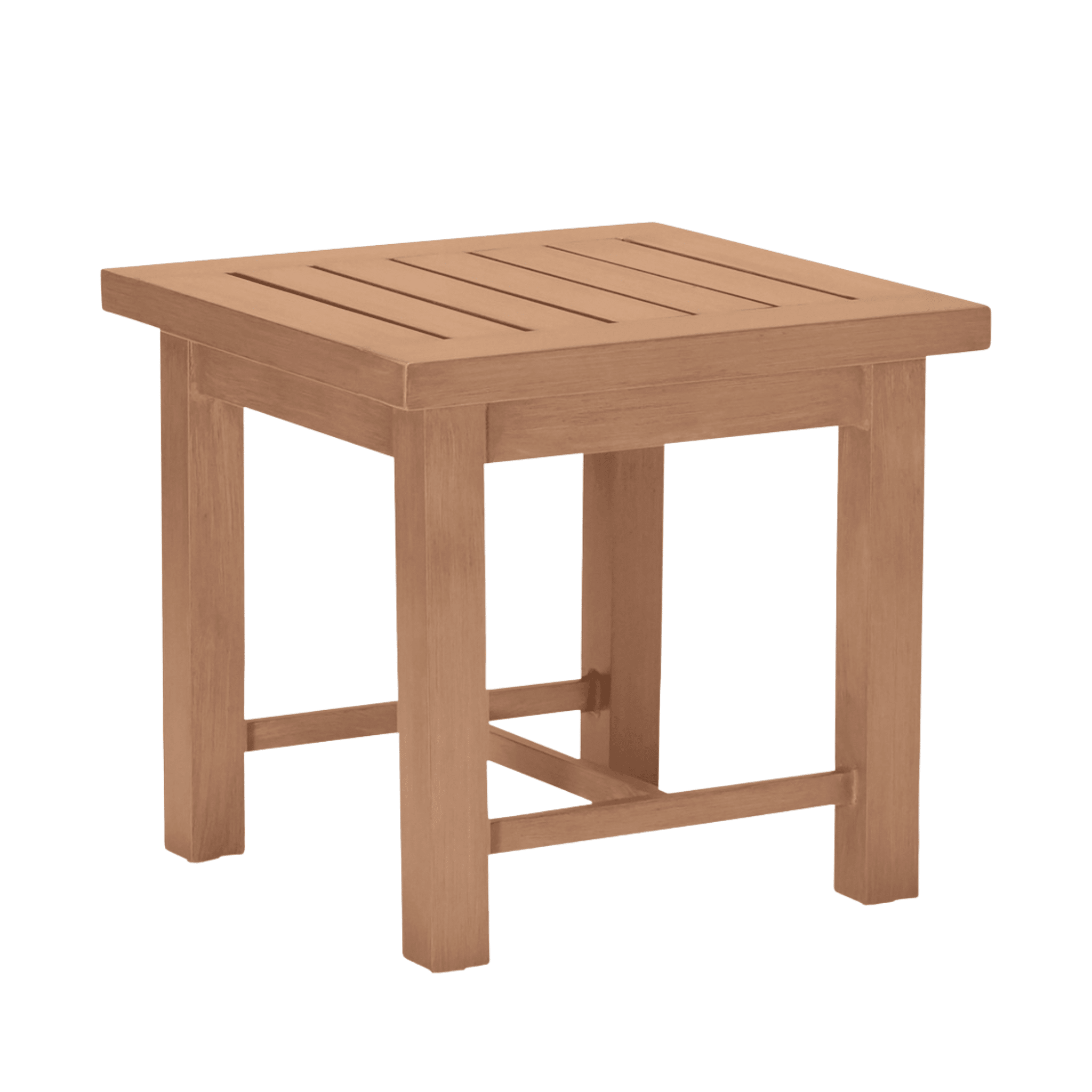 Cape Cod Outdoor Side Table - Natural or Oyster Teak - Our Boat House