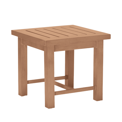 Cape Cod Outdoor Side Table - Natural or Oyster Teak - Our Boat House