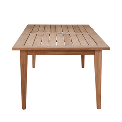 Cape Cod Rectangular Dining Table - Natural or Oyster Teak - Our Boat House