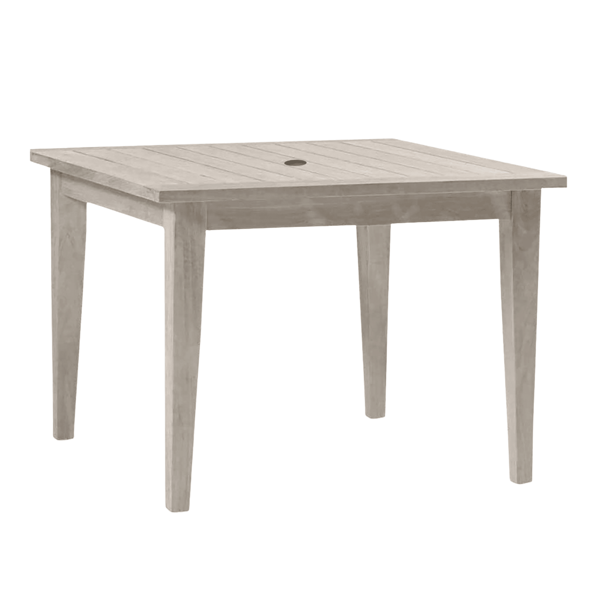 Cape Cod Square Teak Dining Table - Natural or Oyster - Our Boat House