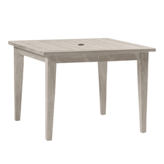 Cape Cod Square Teak Dining Table - Natural or Oyster - Our Boat House