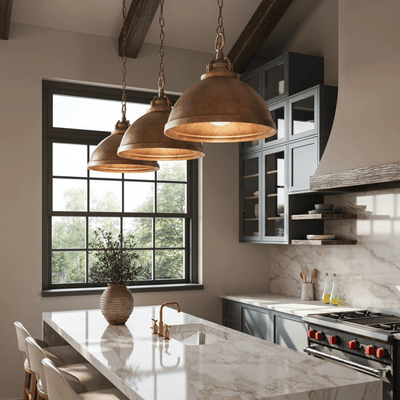 Cape Henry Copper Pendant - Our Boat House