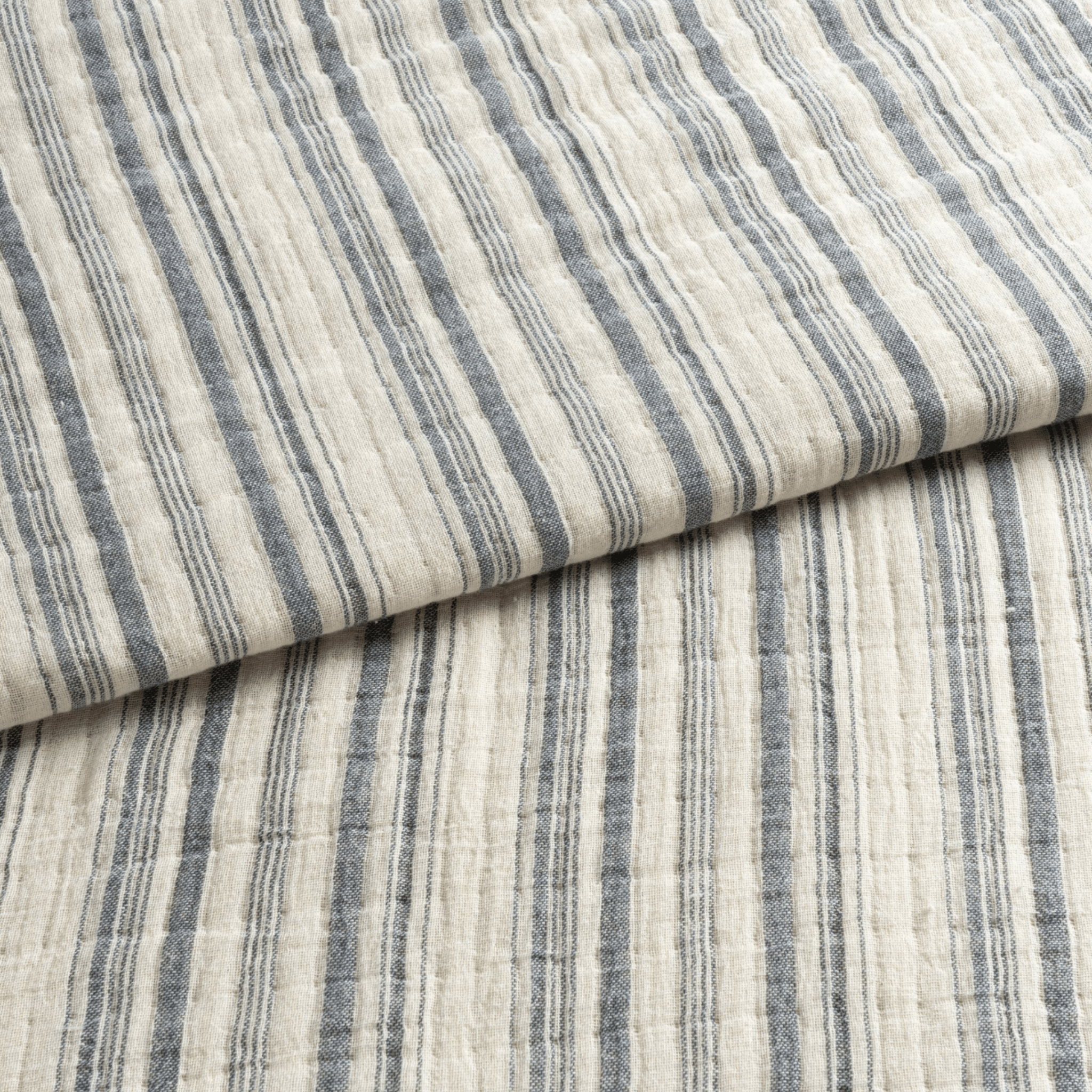 Cape Stripe Blanket - Navy - Our Boat House