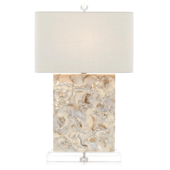 Capiz Table Lamp - Our Boat House