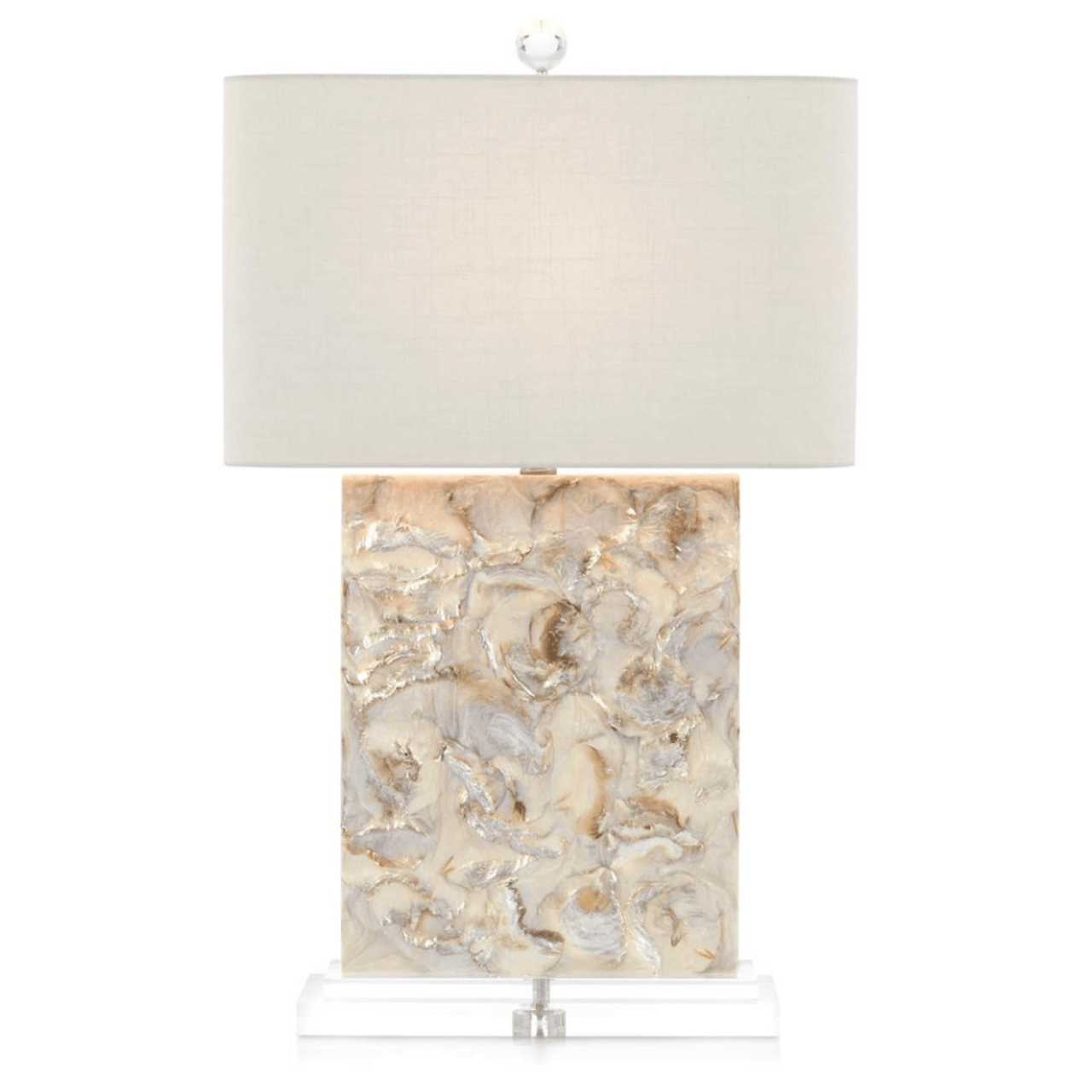 Capiz Table Lamp - Our Boat House