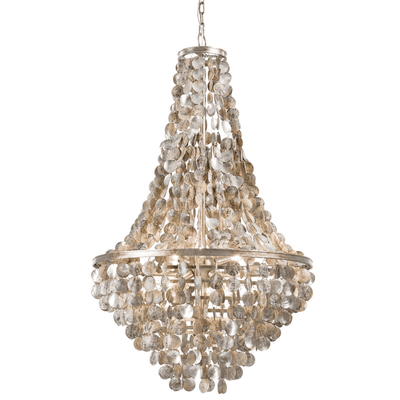 Capri Abalone Shell Chandelier - Our Boat House