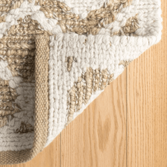 Capri Soumak Handwoven Jute Rug - Natural - Our Boat House