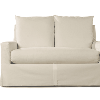 Captiva Outdoor Slipcovered Love Seat - Our Boat House