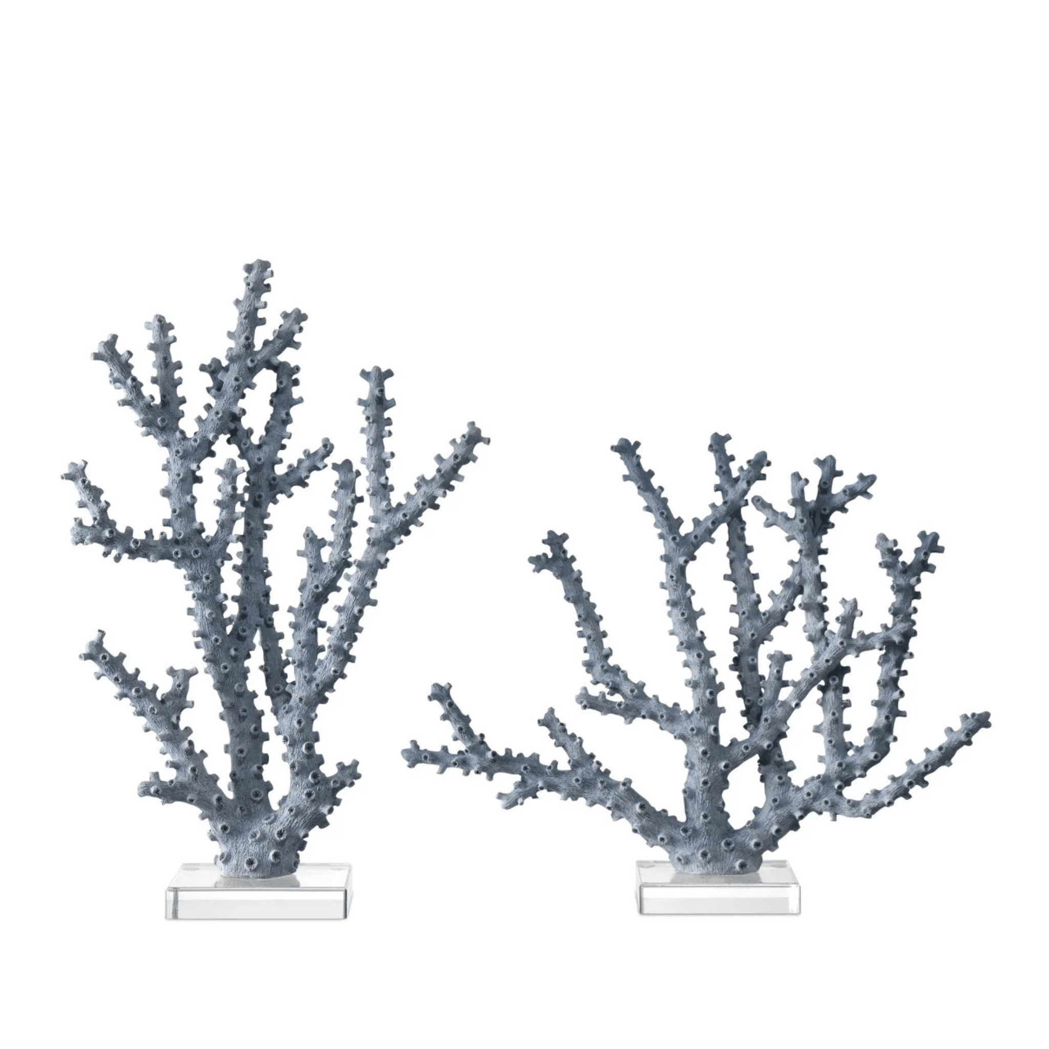 Carmel Blue Coral - Set of Two - Our Boat House