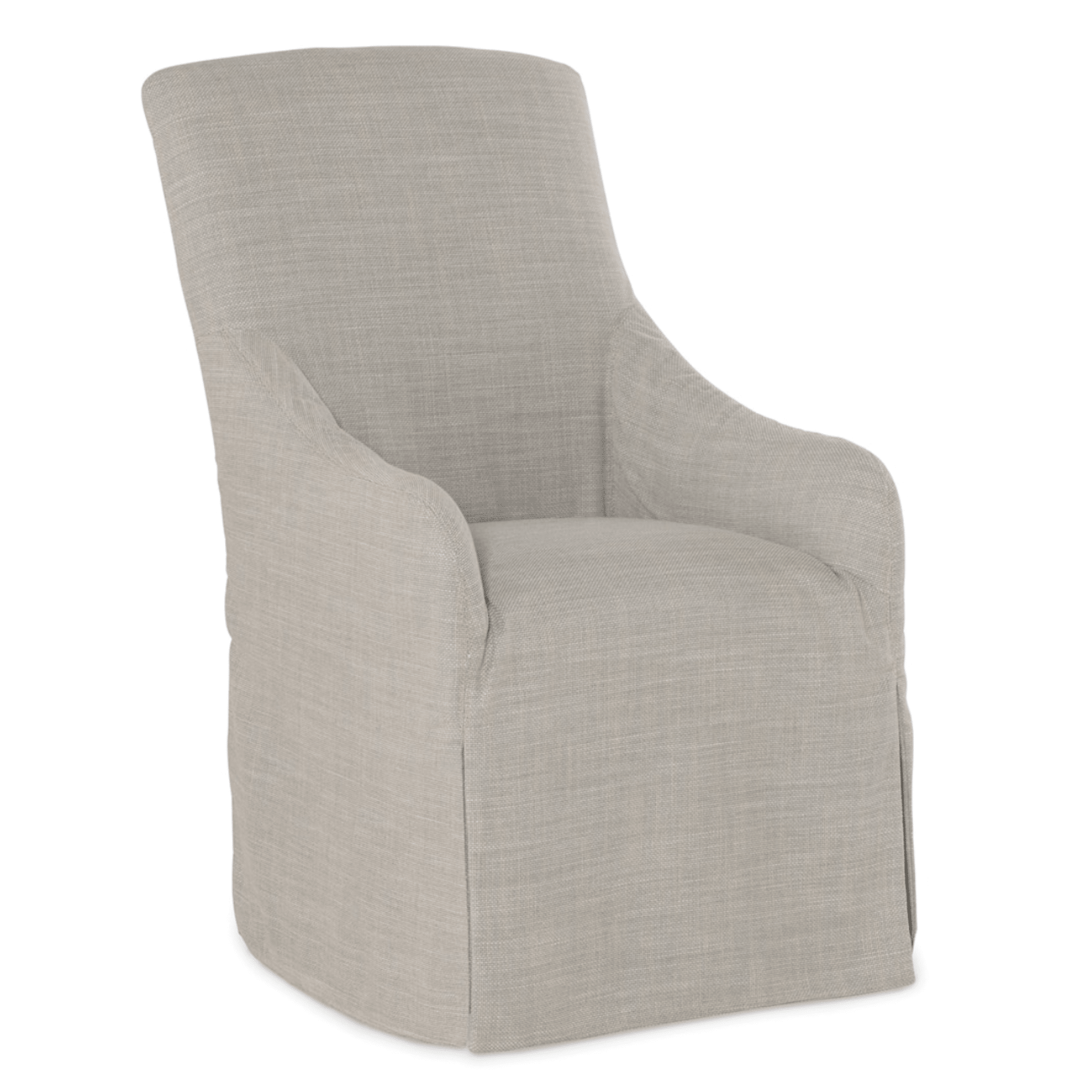 Carmel-By-The-Sea Slipcovered Dining Arm Chair - Our Boat House