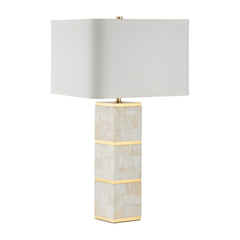 Casey Mother of Pearl Lamp - Our Boat House