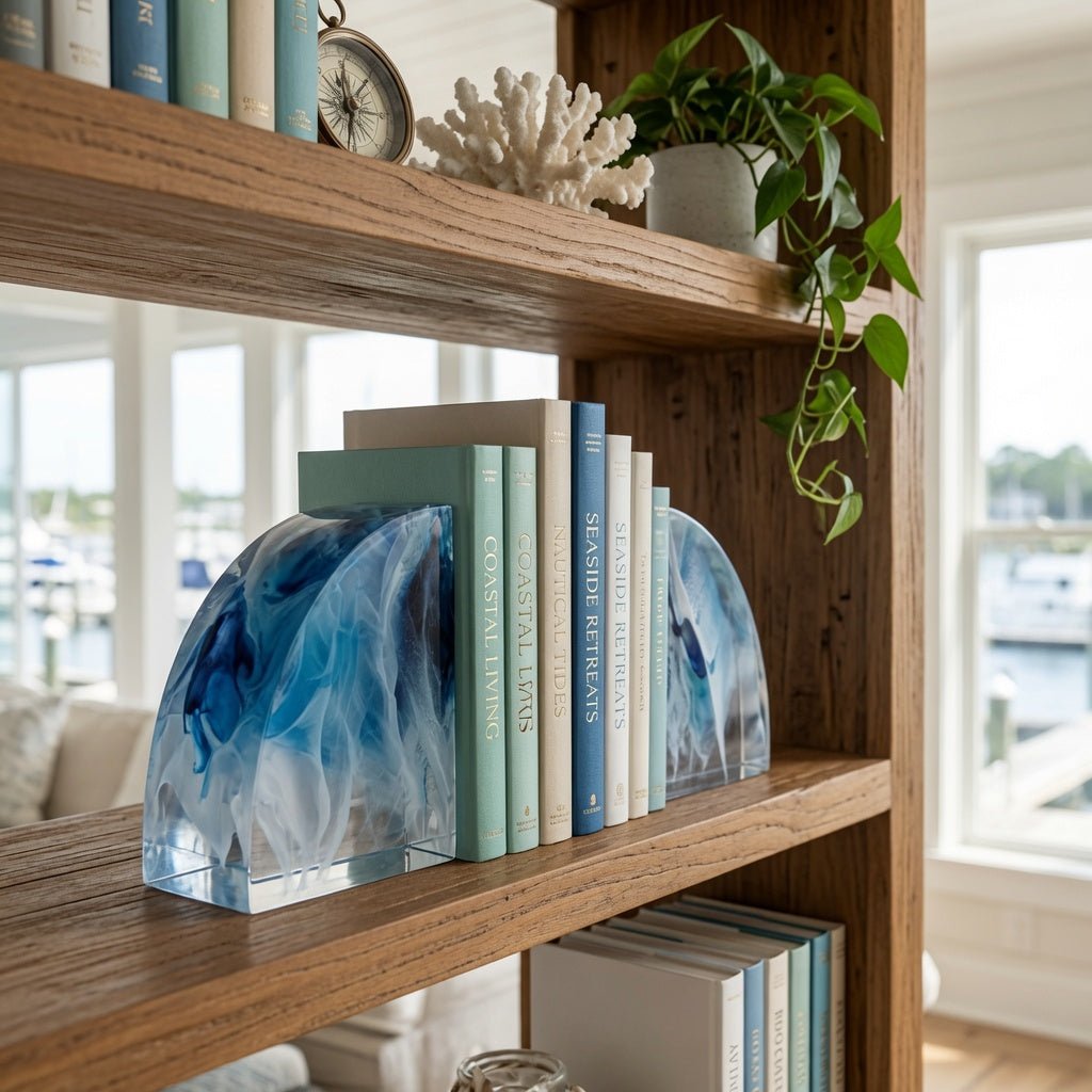 Caspian Bookends - Our Boat House