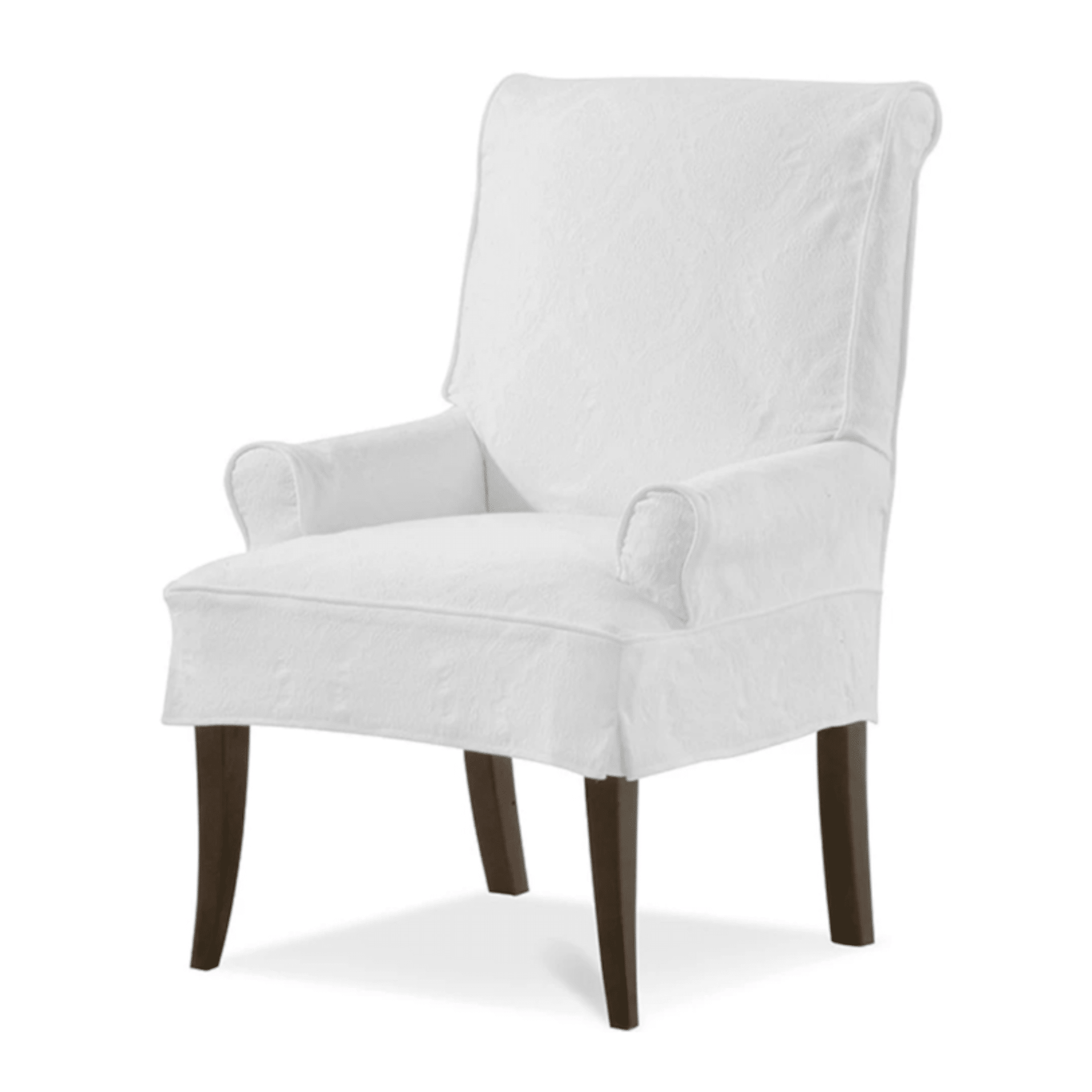 Cassidy Slipcovered Dining Arm Chair - Our Boat House