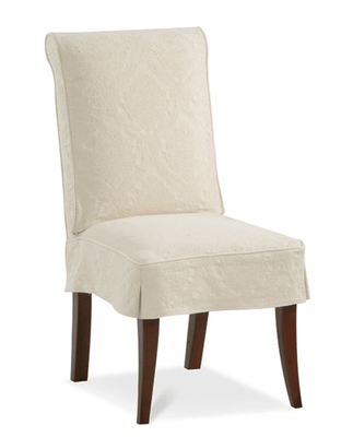 Cassidy Slipcovered Dining Side Chair - Our Boat House
