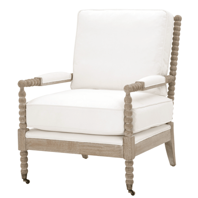 Catalina Upholstered Spindle Accent Chair - Our Boat House