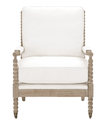 Catalina Upholstered Spindle Accent Chair - Our Boat House