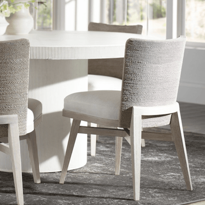 Catalina Whitewash Dining Side Chair - Our Boat House