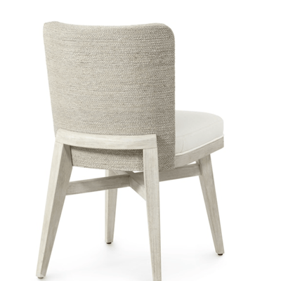 Catalina Whitewash Dining Side Chair - Our Boat House