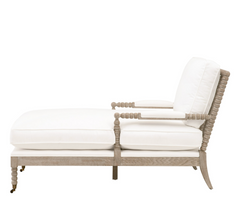 Catalina Upholstered Spindle Chaise Lounge