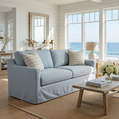 Catalonia Slipcovered Sofa - Our Boat House