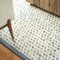 Cats Paw Hand Micro Hooked Wool Rug - Mineral - Our Boat House