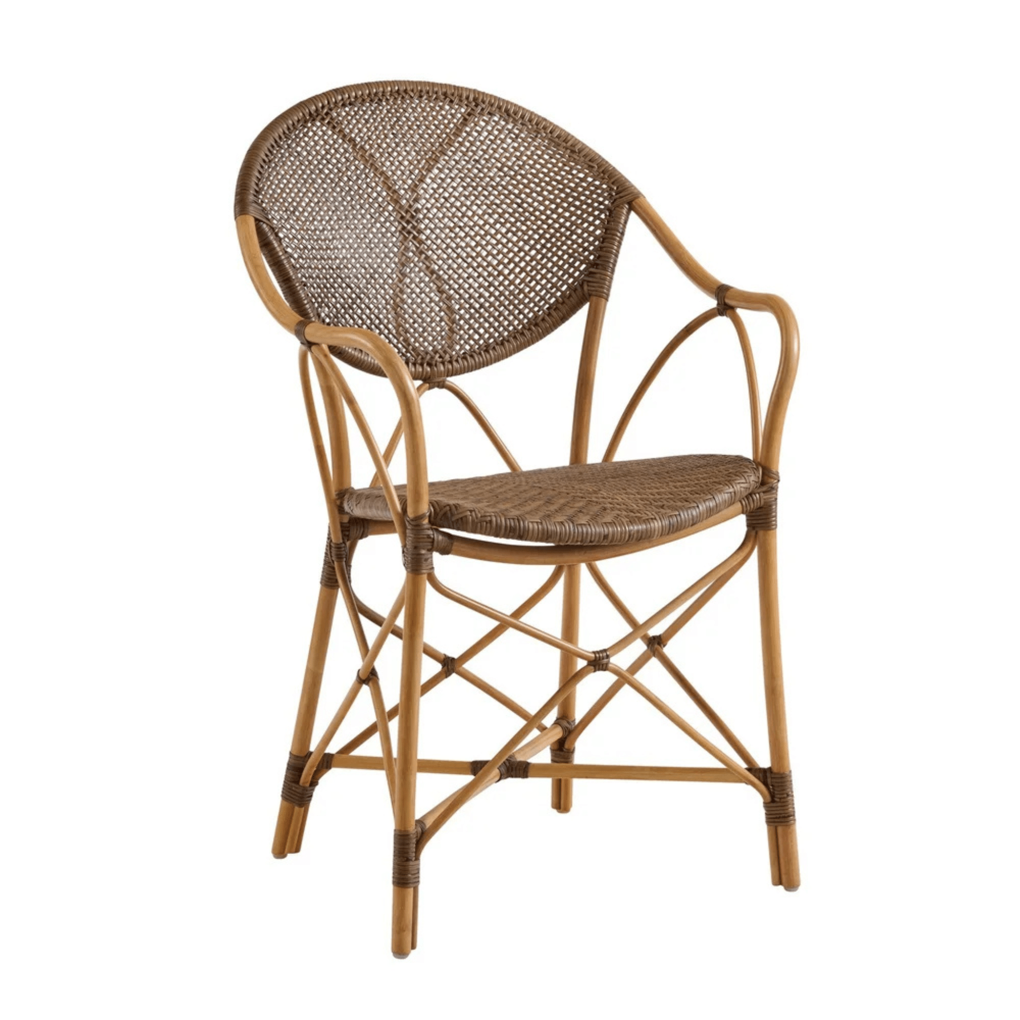 Cedar Key Rattan Dining Chair - Our Boat House