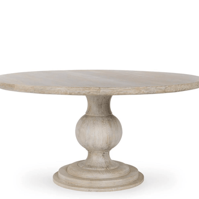 Chesapeake Bay Whitewash Dining Table - Our Boat House