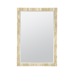 Clarice Bone Mirror - Two Sizes - Our Boat House