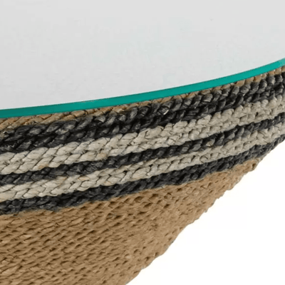 Clarita Seagrass Side Table - Our Boat House