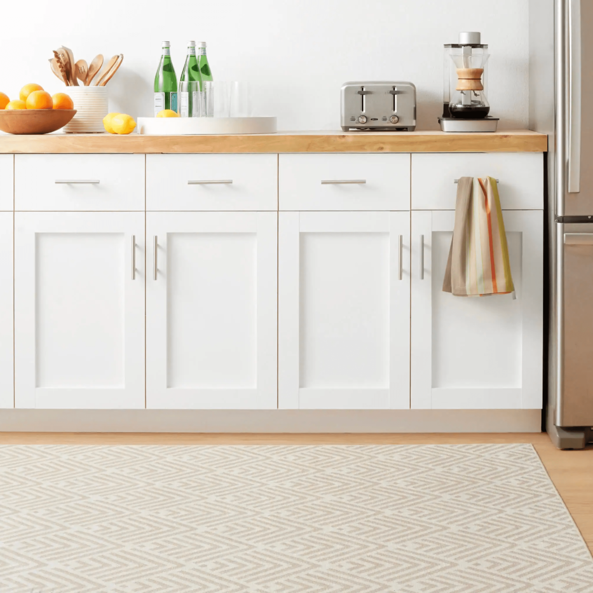 Cleo Machine Washable Rug - Cement - Our Boat House