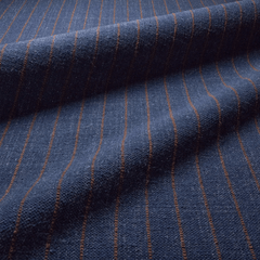 Cliffton Blue Striped Performance Rug - Our Boat House