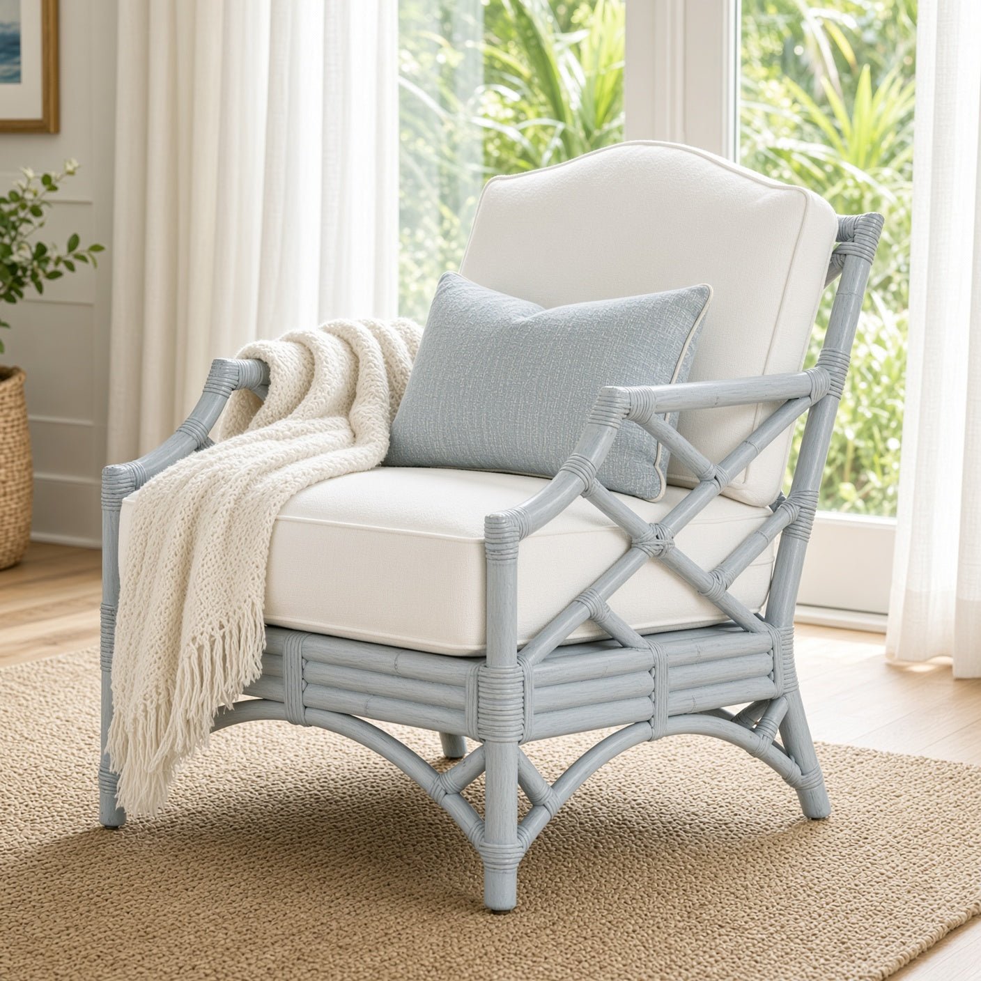 Coastal Chippendale Chair - Customizable - Our Boat House