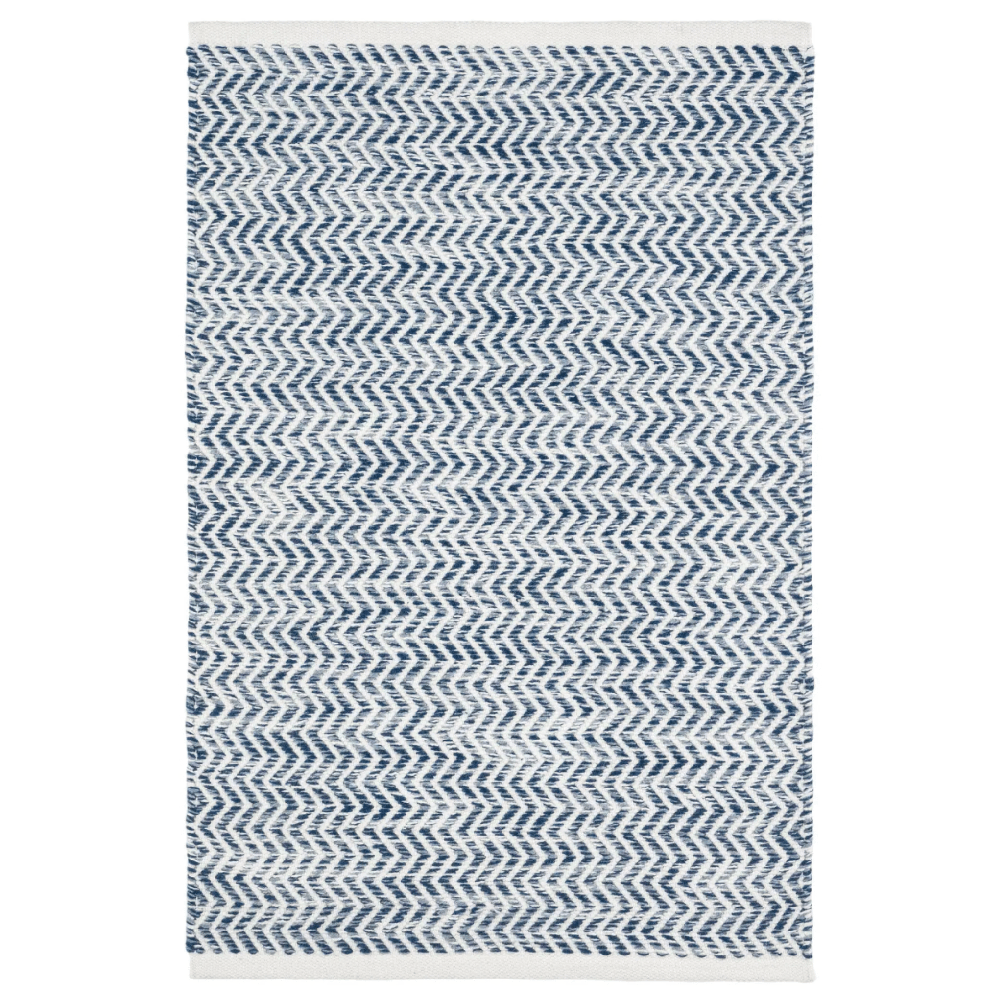 Coastal Handwoven Indoor/Outdoor Rug - Blue - Our Boat House